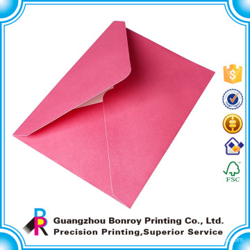 China OEM popular high quality custom colourful printing cardboard envelope